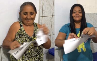 ‘Sem mim, você não é nada’: alunas da EJA ‘rasgam’ frases machistas em vídeo viral e pedem liberdade para estudar