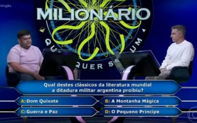 Pergunta de R$ 300 mil: qual livro foi proibido na ditadura argentina? Veja se você acertaria